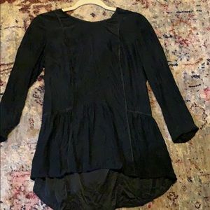 Madewell small silk blouse